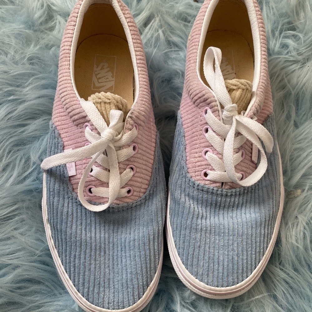 Pastel Corduroy Vans